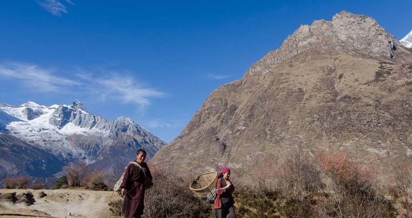 Pungnyen Mountain Nubri Valley Trek
