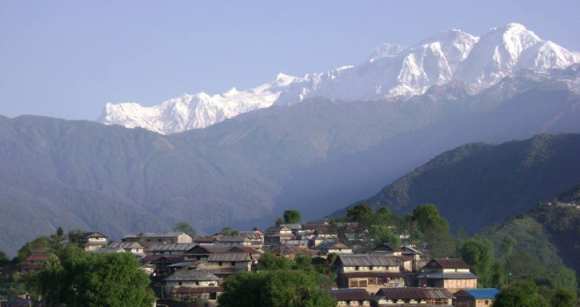 Trek to Gurung village of Siklis and Ghale Gaun Trek