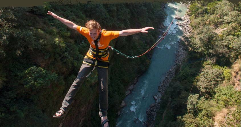 Bungy Jumping in Nepal