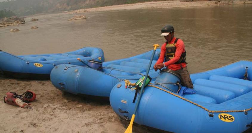 Rafting in Nepal