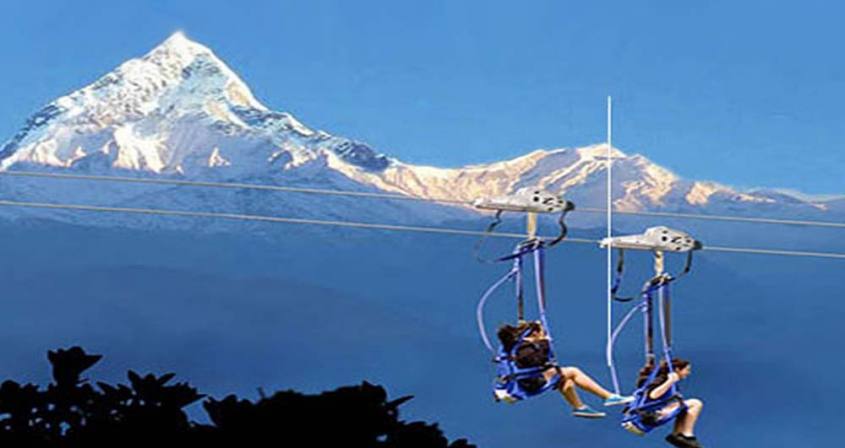 Zip Flying in Nepal