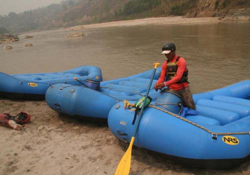 Rafting in Nepal