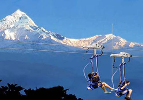 Zip Flying in Nepal